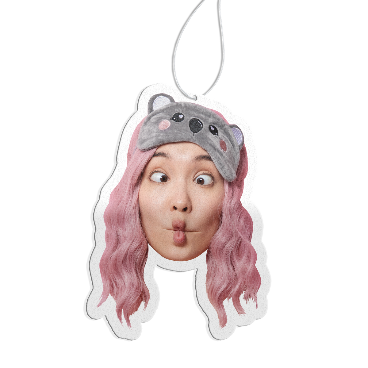 Custom Car Air Freshener With Your Puppy Photo Personalized & Unique Gift FRESHENiFY