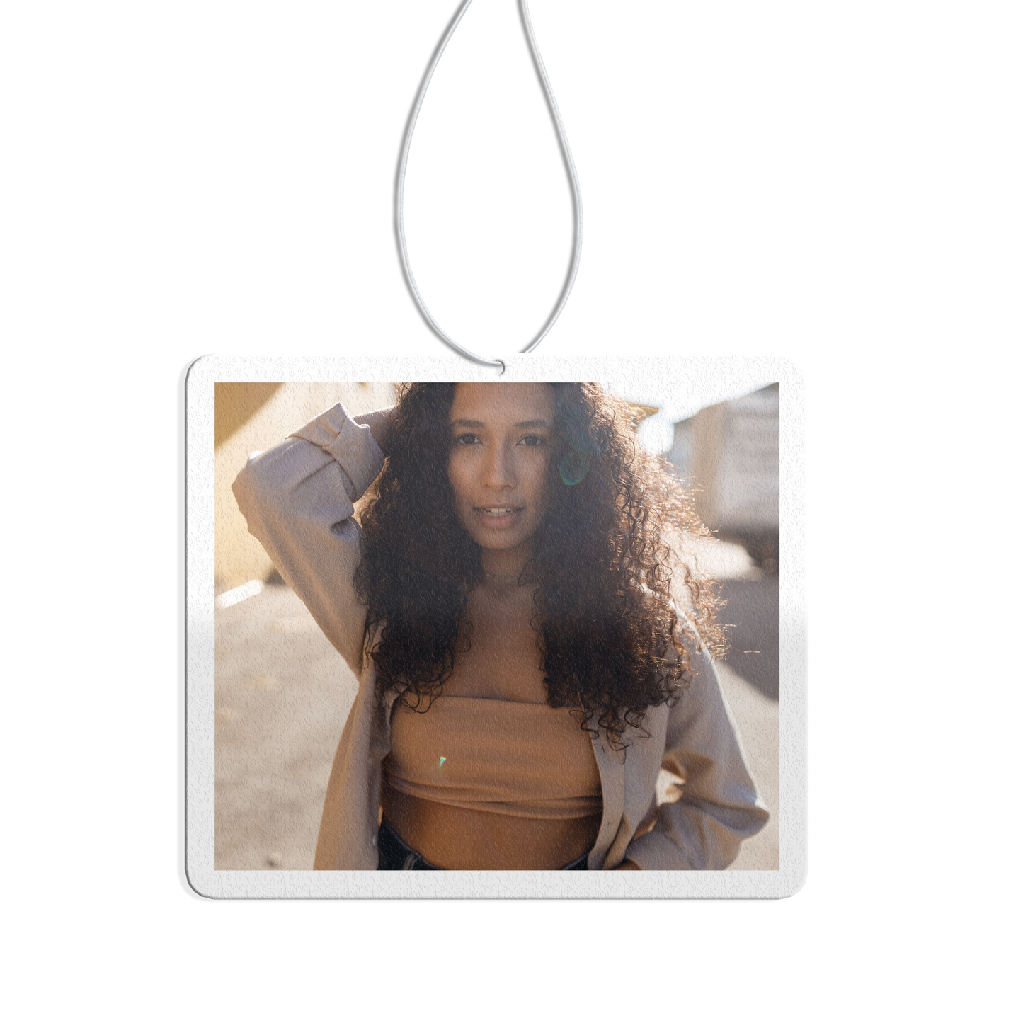 Personalised Custom Car Air Freshener With Your Photo