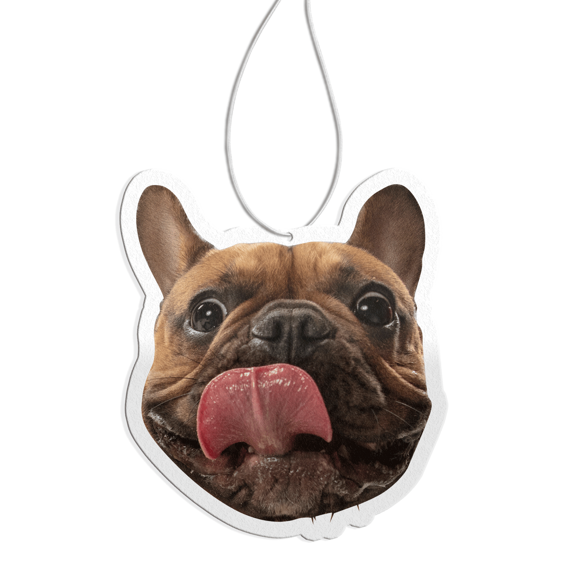Custom Car Air Freshener Personalised With Your Puppy Photo - FRESHENiFY - Customised Air Fresheners