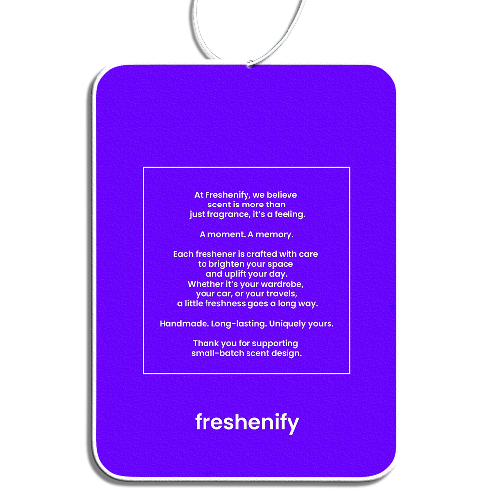 Freshenify LuxeScents™ – Designer-Inspired Car Air Fresheners