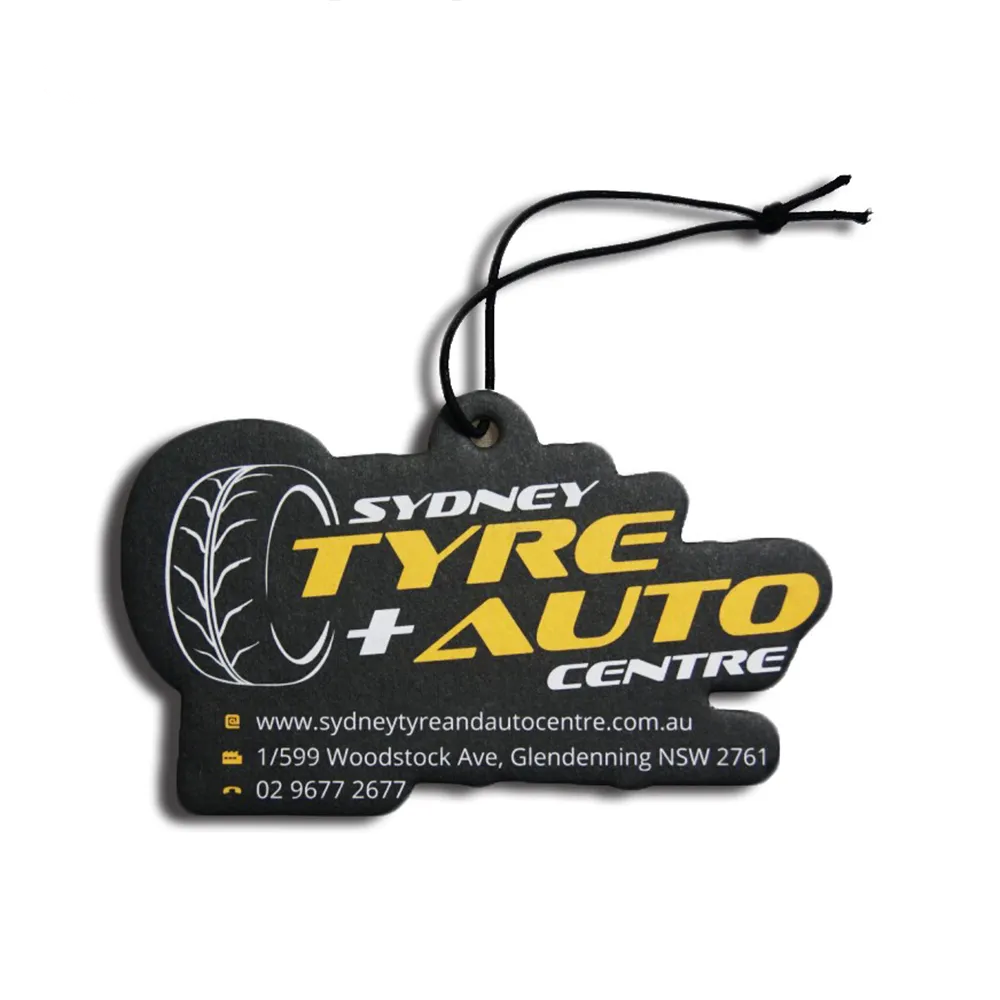 Promotional Car Air Fresheners - Custom Shape With Your Logo